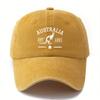 Fabric.MAKEFGE Unisex Australian Style Baseball Cap Kangaroo and Star Pattern Design Truck Cap