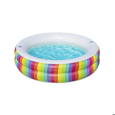Bestway Inflatable Kids Paddling Pool 206 X 206 X 51 Cm Rainbow