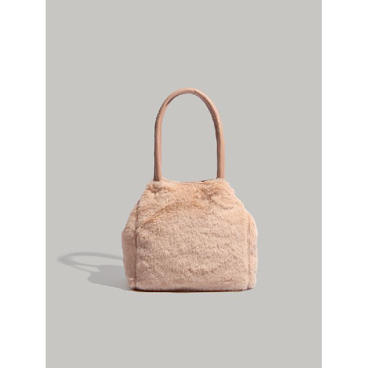 Plush Handbag for Women 2025 New Furry Cute Mini Handbag Korean Fashion Crossbody Bag
