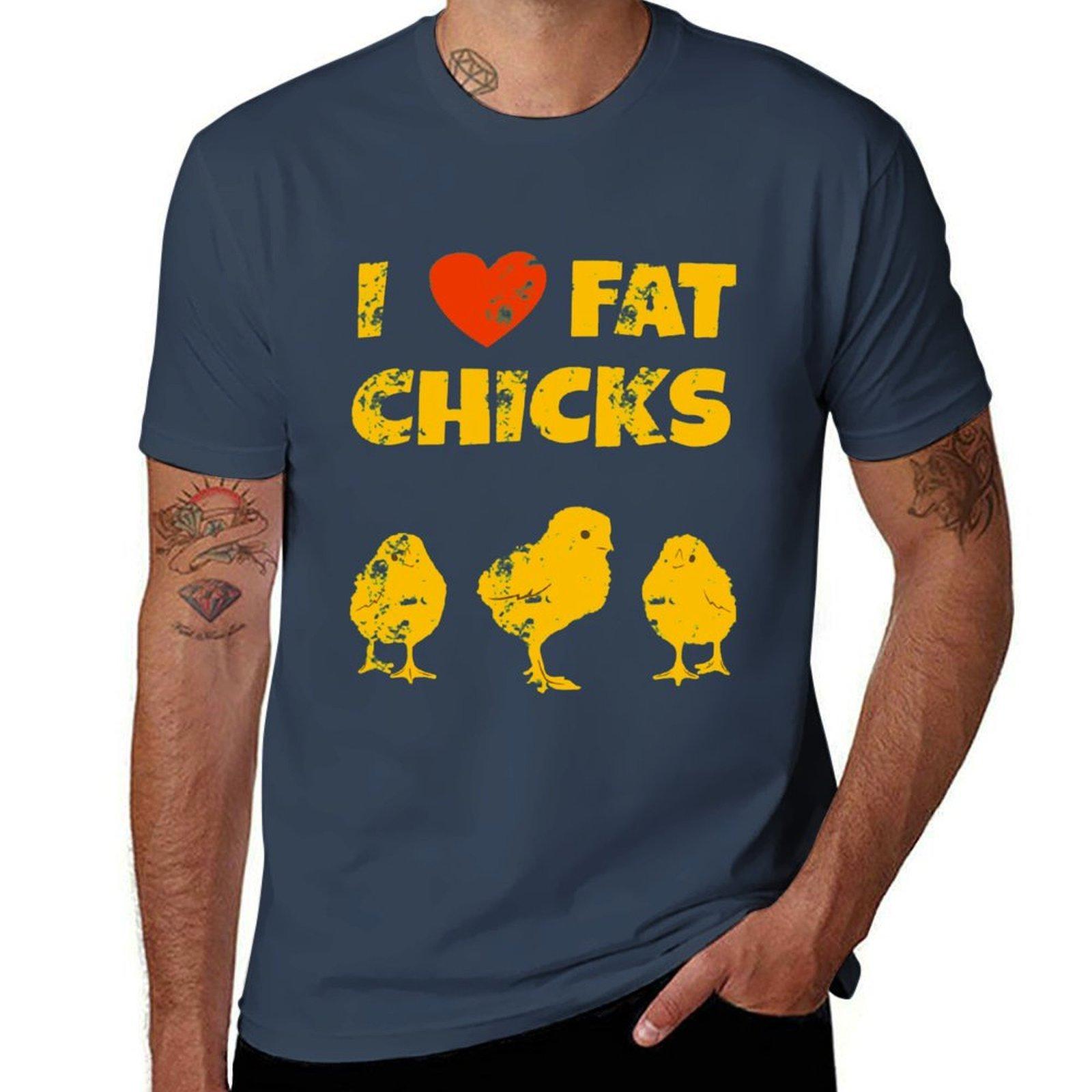 Chicken Farmer I Love Fat Chicks4500 TShirt t shirt Unisex designer Unisex t shirt luxury TShirt S