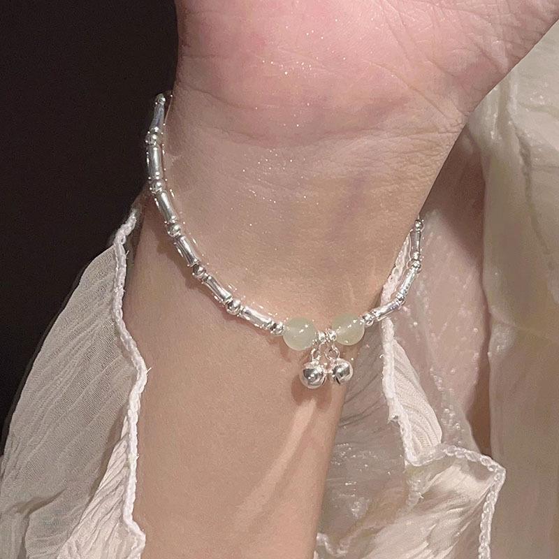 

S925 Серебряный бамбуковый браслет Fiest Ashore Женский