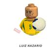 New  Single 4.5CM Soccers Athletics Sportsman Star Building Blocks Cartoon Mini Action Figures Toys For Kids Christmas Gifts