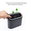 Multi-function Car Bin Black Flip Case Rubbish Holder New Garbage Can