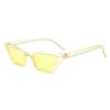 Portable PC Cat Eye Sunglasses Block Glare UV400 Driving Sun Glasses Clear View Small Frame Shades Women