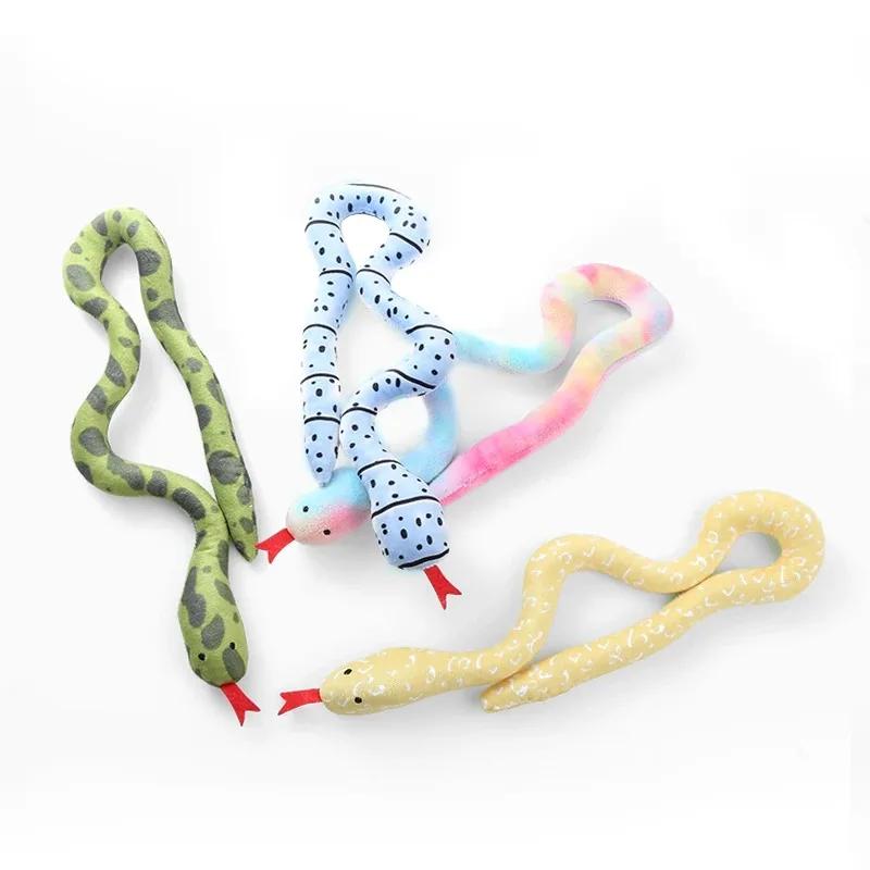 Cat Toy Catnip Plush Snake Bite Resistant Teeth Interactive Play Pet Supplies Hot Sale Cat Plush Toys