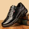 High Quality Fashion Casual Sneakers for Men Autumn New Designer Leather Shoes Male Solid Color Platform Sports Shoes Man