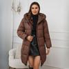 Women Long Coat  Autumn Winter Parkas Female Thick Down Cotton Coat Women Casual  Warm Thick Outerwear Ladies Top