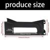 OEM 68196982AA Front Tow Hook Cover for Select Model Automotive Front Bumper Tow Hook Bezel Decoration