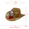 Halloween Hat Party Hand-painted Colorful Dance Performance Halloween Proms Christmas Cowboy Hats