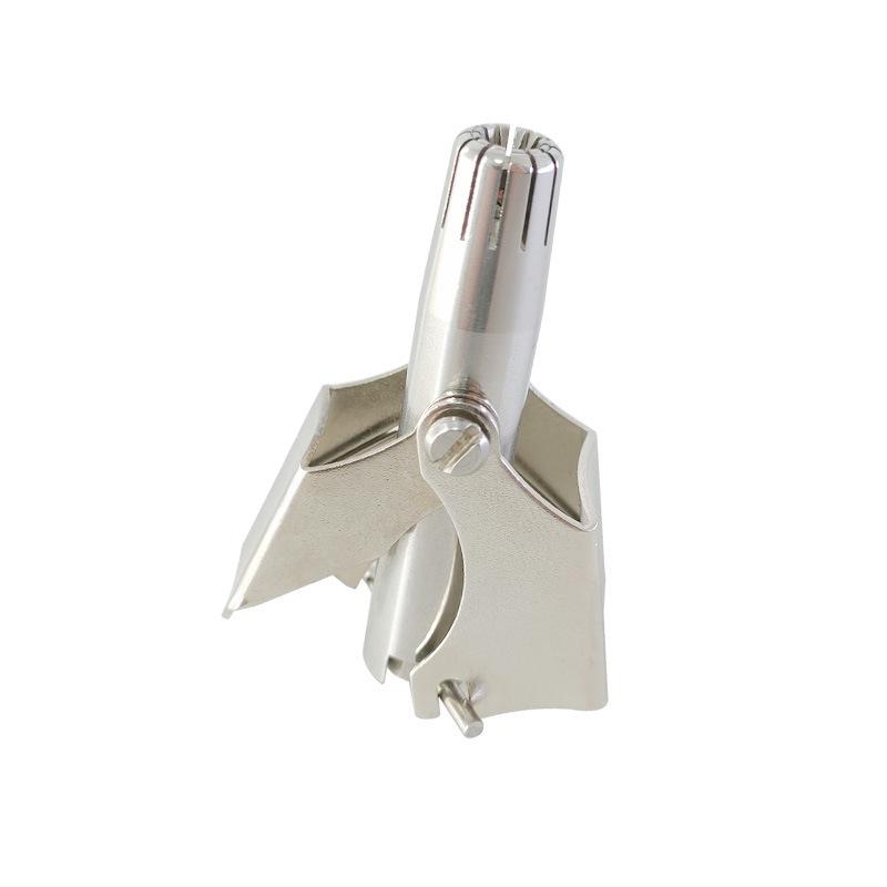 Washable Stainless Steel Manual Nose Hair Trimmer for Men