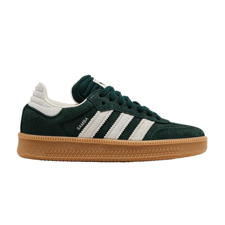 

adidas Samba XLG Shadow Green Chalk White Unisex Sneakers Gum JI3198 38