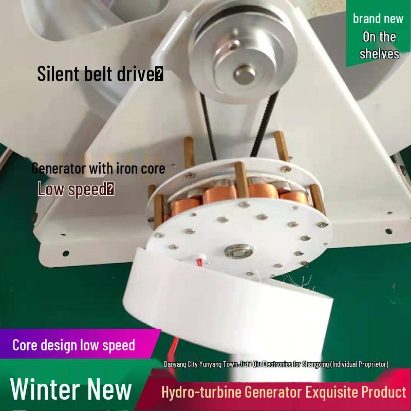 Hydraulic Water Wheel Generator: Low-Speed Disc Type for Outdoor Landscape Decoration