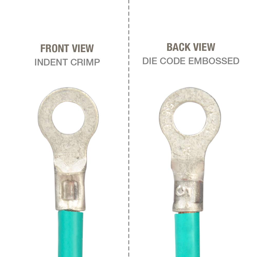 IWISS Bare Crimp Bare Crimp Crimping JIS Compatible IWS-16 Terminals, Sleeves, Tool, Compliant, 1.25-16.0sq