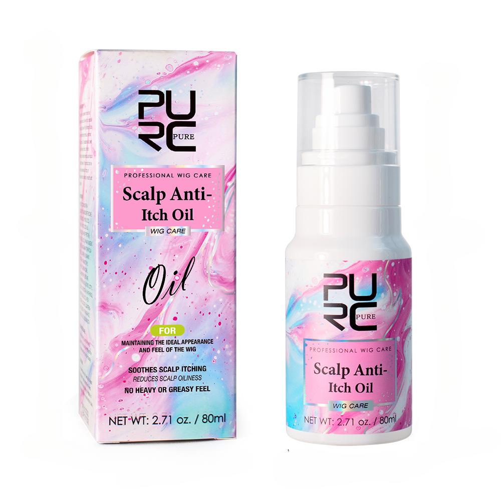 

Эфирное масло для ухода за волосами парика, разглаживающее и предотвращающее ломкость, увлажняющее, массажное, для ухода за кожей головы Эфирное масло для ухода за волосами парика 80ml