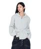 AAKAM Cable Knitted Zip-Up Hoodie (Gray)