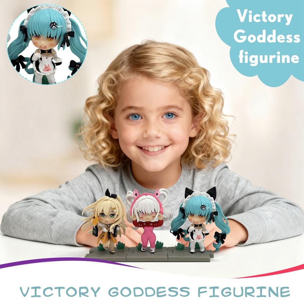 Surrounding Collection  Anime Figurine Display  Cute Desktop Ornaments