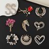 Elegant Versatile Light Luxury Corsage Brooch with Niche Design - Anti-Exposure Pin