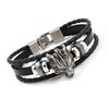 Punk Dominante Wolfskopf Armband Herren Accessoires Lederseil Armbänder Modeschmuck Geschenke