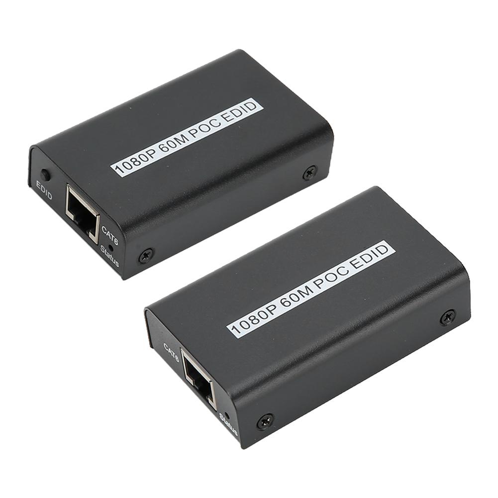 

60M HD Мультимедийный Интерфейс Однокабельный Удлинитель HDMI Сетевая Передача 1080P EDIDAU Plug EU Plug