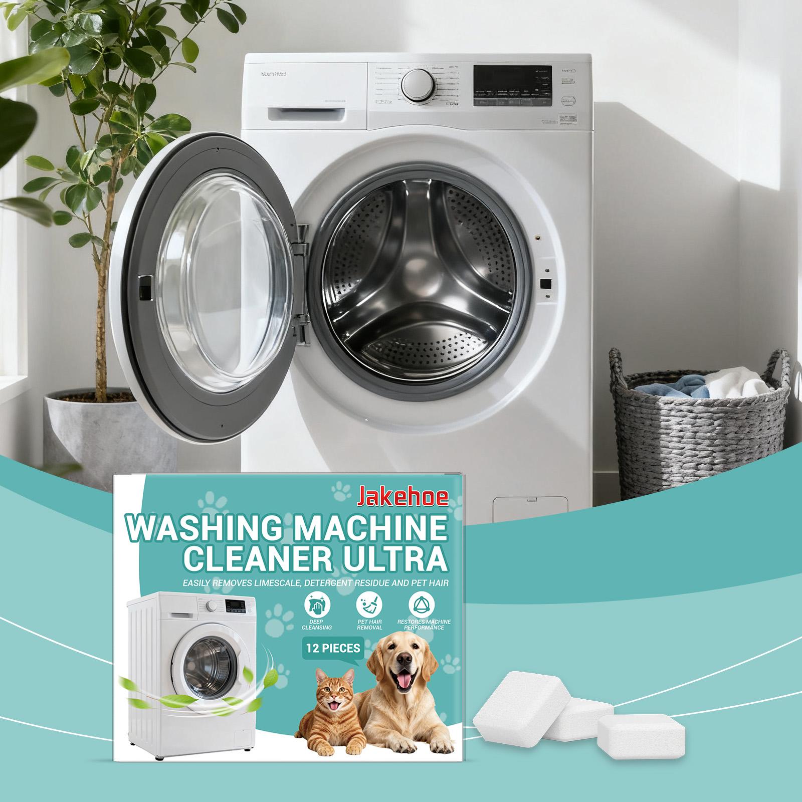 Washing Machine Cleaning Effervescent Tablets Deep Cleaning Dirt Remover Clean Laundry Washer Drum Tub No Irritation No Residue 12pcs