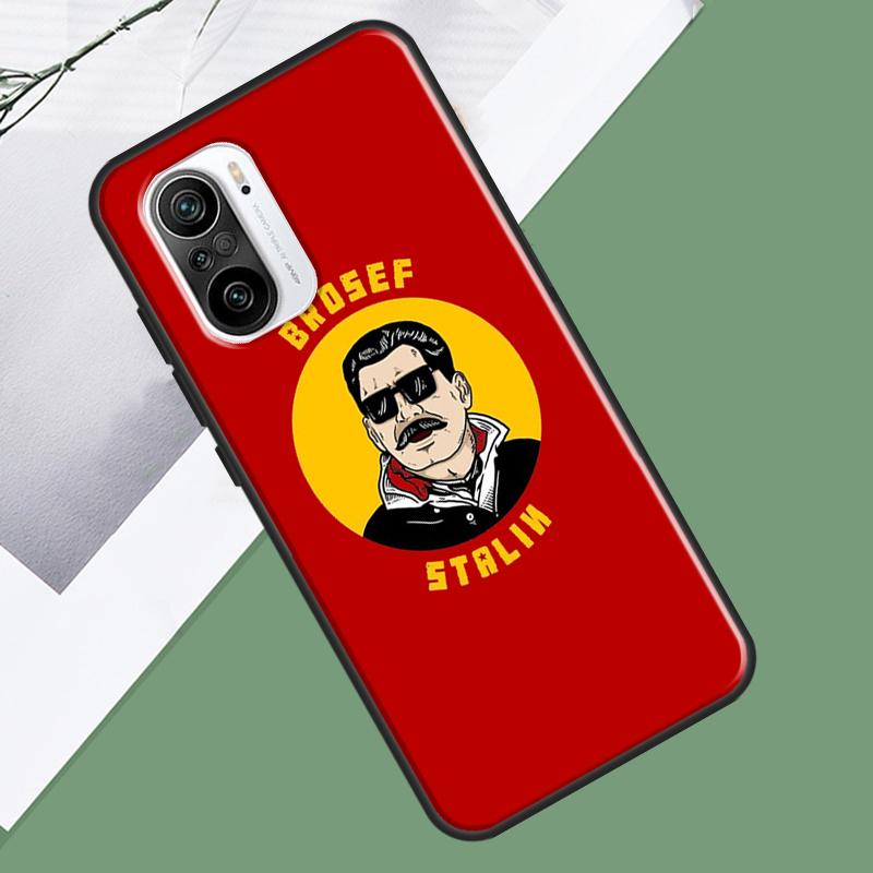 USSR Joseph Stalin Case For Xiaomi 15 Ultra 13 14 13T 14T 15T Pro 17 Pro Max POCO X7 Pro F5 F6 X5 X6 F7 Cover