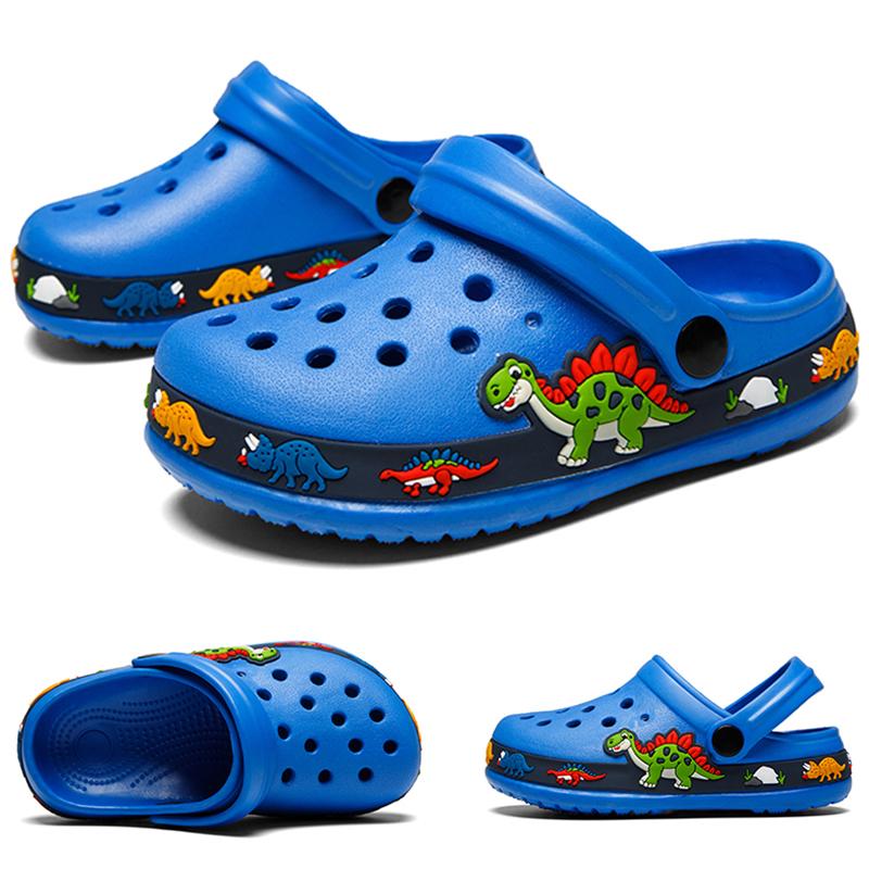 Zoccoli per Bambini Scarpe da Giardino Ragazzi Ragazze Unicorno Dinosauro Sandali Bassi da Spiaggia Pantofole Sandali per Bambini Pantofola Antiscivolo Estiva con Fori