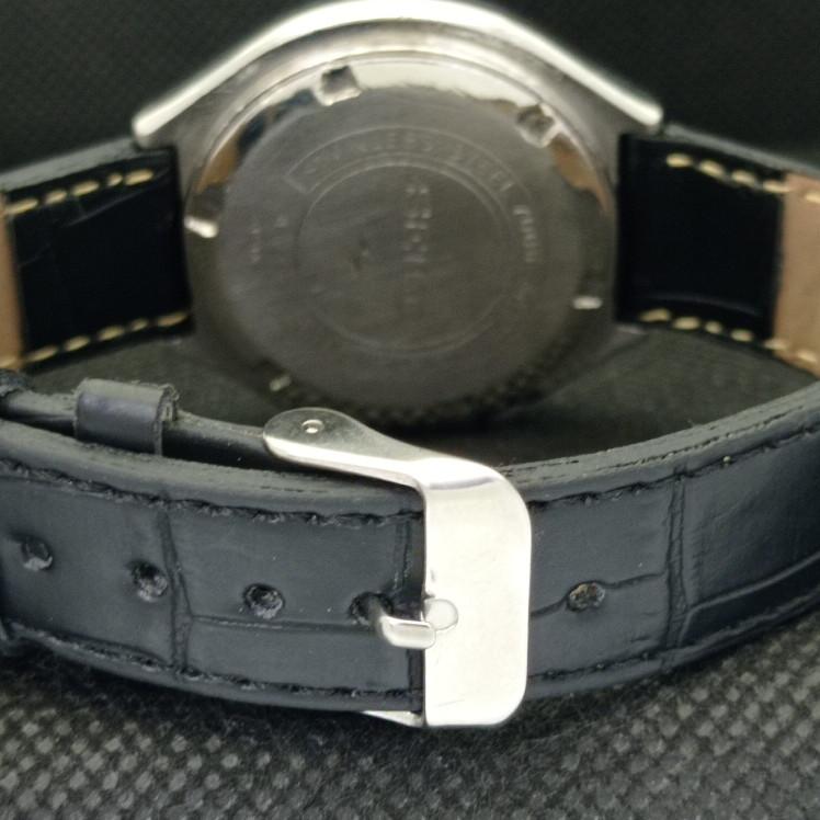 POUŽITÉ VINTAGE SEIKO 5 AUTOMATIC 7009A JAPONSKO PÁNSKÉ D/D BLUE HODINKY 604-a314010-9 SKU604-a314010