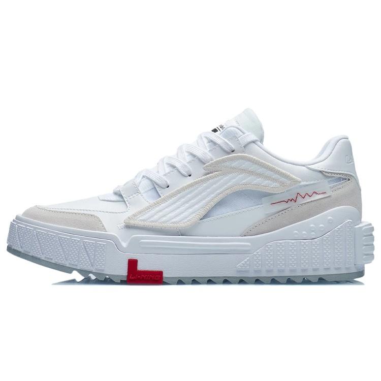 Li-Ning Attack Ace White Red Men s AGCR309-5 EU 39⅔