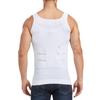 Camisa de compressão masculina emagrecimento corpo shaper colete cintura traner treino regatas barriga controle shapewear emagrecimento ginecomastia camiseta