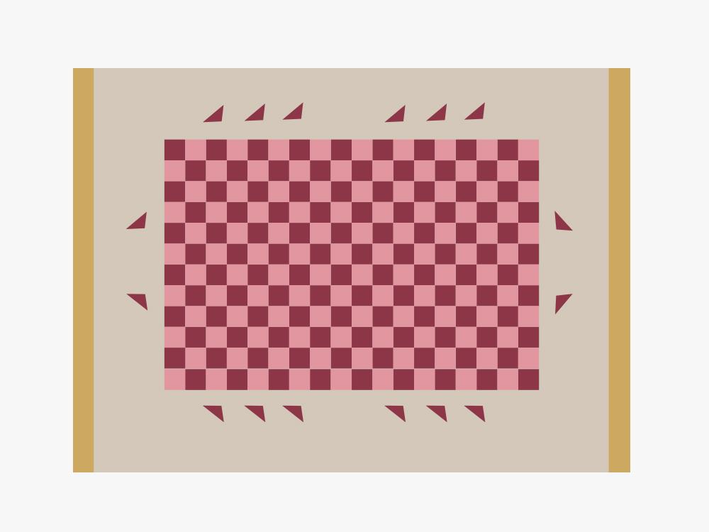 Fashion simple girl bedroom bedside carpet modern living room bedroom popular pattern carpet Checkerboard Large Area Carpets