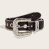 Eyecatching Waist Rhinestone Belt For Womens Y2k Punk Aesthetic Trends Fashion