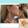 Elegant 2023 Fashion Trend Creative Geometric Alloy Earrings For Women