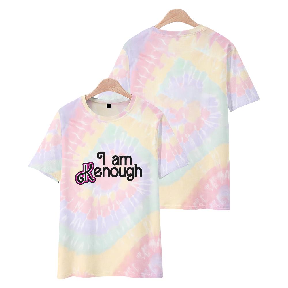 

ГОРЯЧАЯ мода для поклонников кино I Am Kenough женские / мужские повседневные футболки с коротким рукавом I Am Enough с принтом