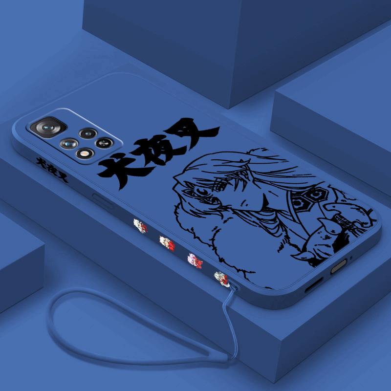 Inuyasha Anime Niedlich Für Xiaomi Redmi Note 12 11T 11S 11E 10S 10T 10 9S 9T 8 Pro Plus Lite Flüssig Links Seil Handyhülle