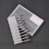 10Pcs Rotary File Rasp 1/8 Inch Shank Solid Tungsten Carbide Rotary Burr Set for Metal Welds Carving Cutting Engraving Porting