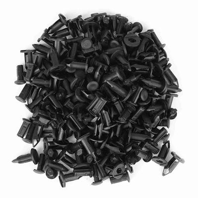 100Pcs Schwarz Auto Stoßstange Kotflügel Nieten Kunststoff Push-Clips Befestigungen für Toyota
