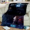 3D StarCraft Classic Game Gamer Blanket,Soft Throw Blanket for Home Bedroom Bed Sofa Picnic Travel Office Rest Cover Blanket Kid