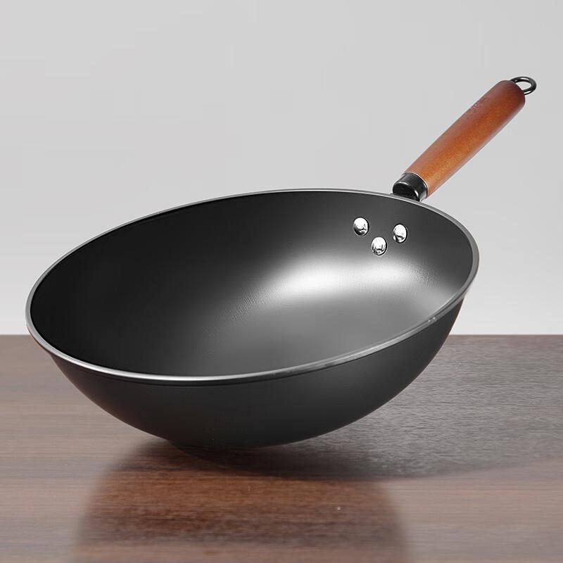

Chuidahuang 30cm Refined Iron Stir-Fry Pan