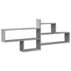 VidaXL Wall Shelf Sonoma Grey 167.5x18x68 Cm Engineered Wood 853322