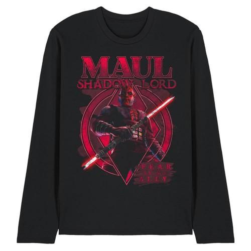 Star Wars: Maul-Shadow Lord Unisex Adult Lord Fear Is My Ally Long-Sleeved T-Shirt