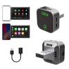 Mini Wireless Adapter for IPhone And for Android Wired To Wireless Bluetooth-compatible Adapter for Cars Fast Auto Connect USB Dongle