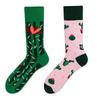 Asymmetric Crew Socks Men Women Cartoon Sports Casual Fashionable Pair