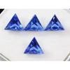 Ring Size Natural Blue Sapphire Trillion Cut 6 PCS CERTIFIED Loose Gemstone Lot MULTTIQ116