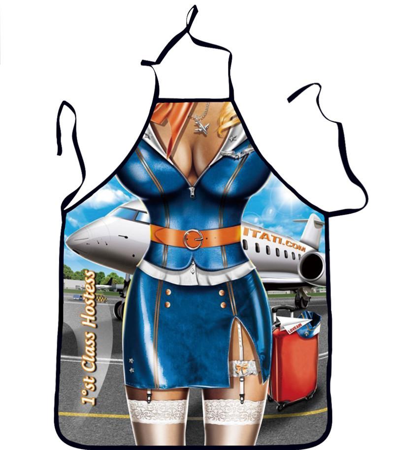 Superhero Women Men Apron Funny Novelty Chef Cooking Bbq Kitchen Aprons Cleaning