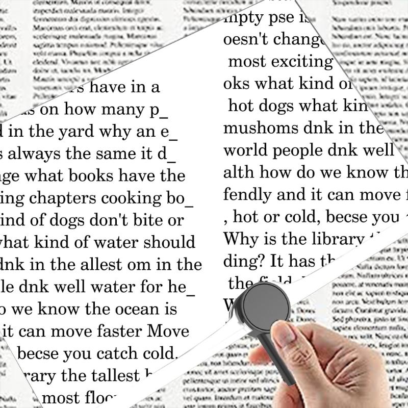 Loupe à lentille grossissante 1,8X pour personnes âgées, loupe à col de cygne flexible pour la lecture