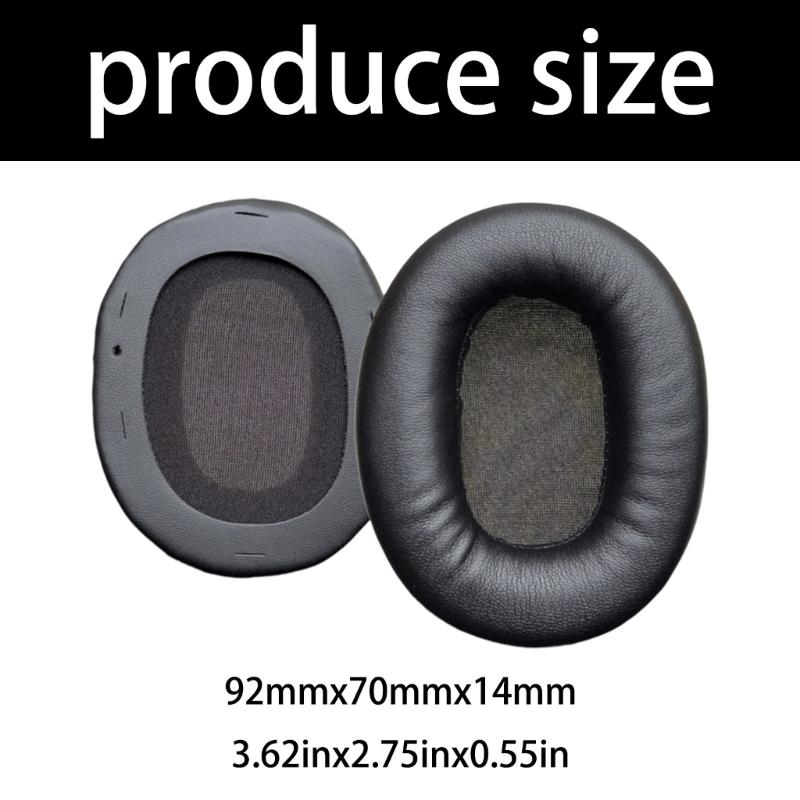 1 Pair Comfortable Ear Cushions Soft Headphone Cover Earpads for W800BT Dedicated BLE Version Replacement Earmuffs