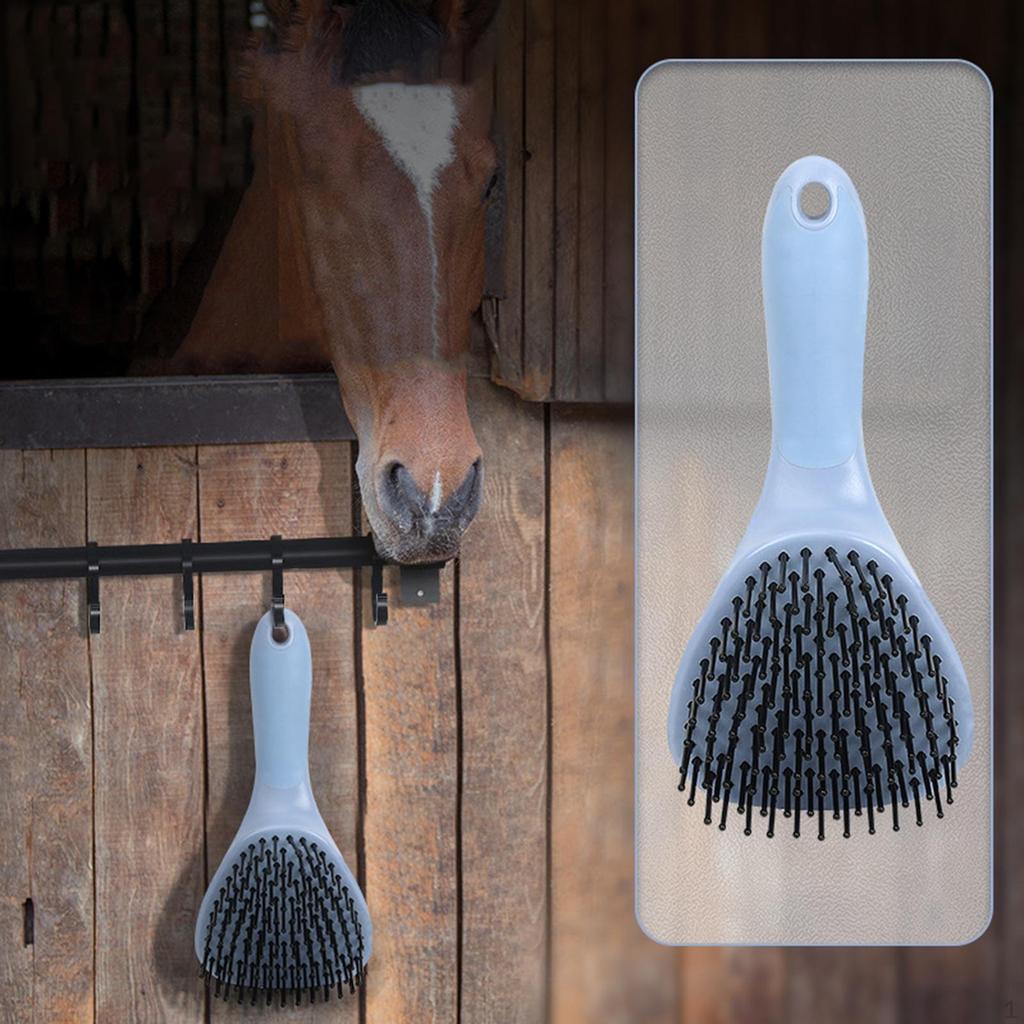 Pet Horse Hair Comb Curry Professional Supplies Portable Removing, Tangles Care Brush