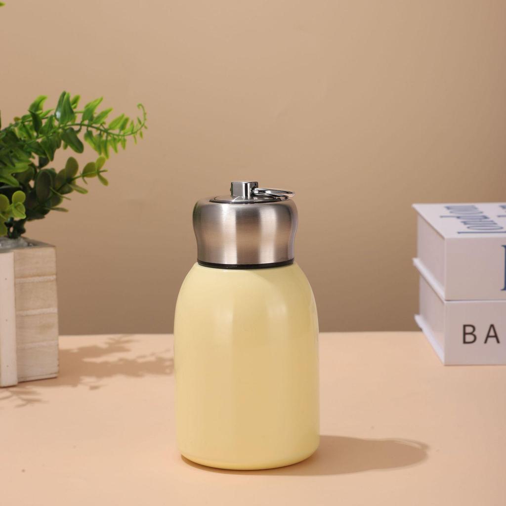 316 Edelstahl Guochao 'Kleiner Dicker' Isolierter Taschenbecher mit Henkel – Tragbarer Outdoor- & Auto-Wasserbecher