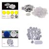 100 Pieces Accessories for Making Badges, Parts for Button Makers, Gift Ideas
