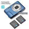Digital Camera 48MP 1080P 2.4in 16X Zoom Autofocu Smart Detection Portable Video Camera
